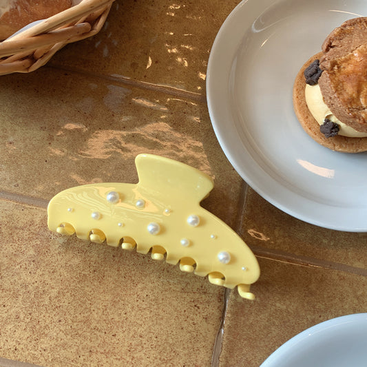 Yellow Hair Clip